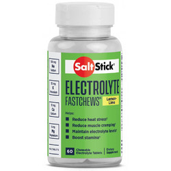 Saltstick Electrolyte FastChews Lemon 60 Μασώμενα Δισκία