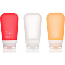 Δοχεία Αποθήκευσης Υγρών GoToob+ 3-Pack 100ml Humangear