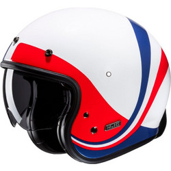 HJC V31 Emgo MC21 Blue White Red Κράνος Μηχανής Jet 1120gr