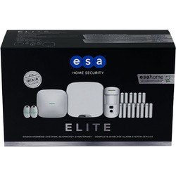 ESA Home Security Elite Ασύρματο Σύστημα Συναγερμού με 1 Κάμερα, 1 Ανιχνευτή Κίνησης, 7 Αισθητήρες Πόρτας, 1 Σειρήνα, 2 Τηλεχειριστήρια, Κέντρο (Wi-Fi, Ενσύρματο)