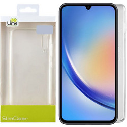 Lime Successories Lime Θηκη Samsung A34 5G A346 6.6'' Slimclear Tpu Camera Guard ΔΙΑΦΑΝΗ