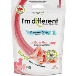 I'm Different Freeze Dried Single Protein Grain & Gluten Free Raw Ham 80τμχ