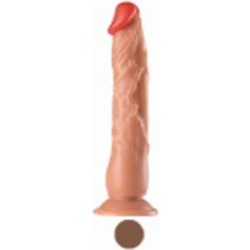 Dildo σε σχήμα αντρικού πέους 23 cm σε Διάφορα Χρώματα - ΚΑΦΕ
