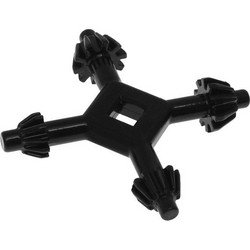 Κλειδί Για Τσοκ Univer Με 4 Κεφαλές Από 6mm - 13mm Herran 880843 - 880843
