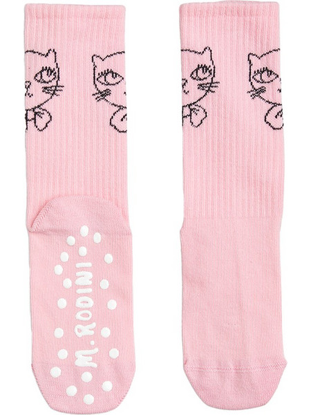 MINI RODINI Cathletes antislip 1-pack socks (2426011828 TYPE) Ροζ Κορίτσι Collection SU24