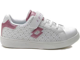 Lotto 1973 AMF Evo VI Glitter CL Παιδικά Sneakers Λευκά LT217507-8RJ