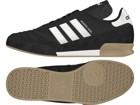 Adidas Mundial Goal IN 019310 Ποδοσφαιρικά Παπούτσια Σάλας Μαύρα