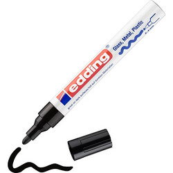 Edding 750 Gloss Paint Marker Black (4-750-9-001) (EDD4-750-9-001)