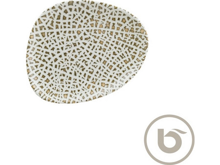Bonna Πιάτα Ρηχά Πορσελάνης Οβάλ Lapya 24x24cm 12τμχ LPYWDVAO24DZ
