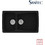 Sanitec Classic 320 Επικαθήμενος Νεροχύτης Γρανίτη Αντιστρεφόμενος Ματ Metallic Space 79x50cm