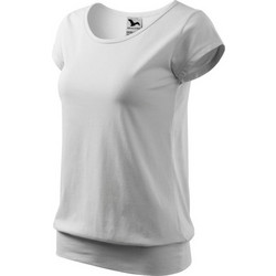 Malfini Adler Γυναικείο Αθλητικό T-Shirt Λευκό MLI-12000