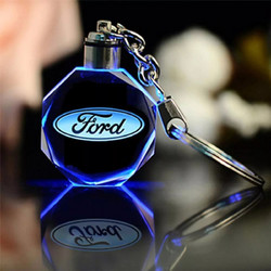 Γυάλινο μπρελόκ με φωτισμό FORD OEM
