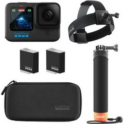 GoPro Hero12 Bundle Action Camera 5.3K Υποβρύχια με WiFi και Οθόνη 2.27" Μαύρη