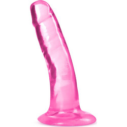 Blush B Yours Plus Hard N Happy Ρεαλιστικό Dildo με Βεντούζα 14cm Ροζ
