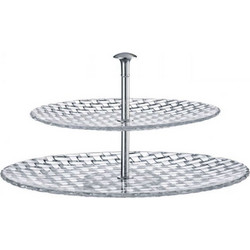Ορντερβιέρα 2 Θέσεων Bossa Nova 0078538-0 23/32cm Clear Nachtmann Κρύσταλλο