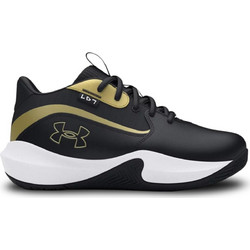 Under Armour Lockdown Παιδικά Αθλητικά Παπούτσια για Μπάσκετ Μαύρα 3028514-001