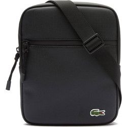 Lacoste Ανδρική Τσάντα Ώμου / Χιαστί Μαύρη NH3308LV-P00