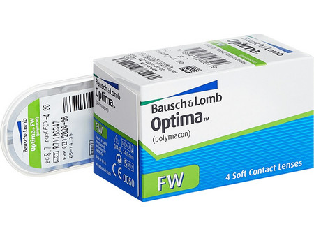 Bausch & Lomb Optima FW Τριμηνιαίοι Φακοί Επαφής 4τμχ