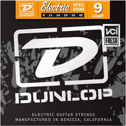 Dunlop Σετ 6 Χορδές Ηλεκτρικής Κιθάρας Nickel Plated Steel 9-42" Extra Light Tension