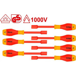 THKISD0701 Σετ Κατσαβίδια Καρυδάκια 7 Τεμαχίων 1000V VDE