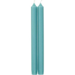 Κεριά Κηροπηγίου Turquoise 25cm Caspari (Ζεύγος)