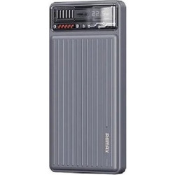 Remax RPP-616 Power Bank 10000mAh με Θύρα USB-A & Θύρα USB-C Grey
