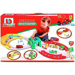 Bburago Junior Ferrari Rock 'n Raceway Γκαράζ Πίστα με Αυτοκινητάκι 16-88802