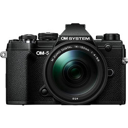 Olympus OM-5 Mirrorless Φωτογραφική Μηχανή Crop Frame + Kit M. Zuiko 14-150mm f/4-5.6 II PRO