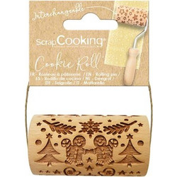 Ανάγλυφος Πλάστης Roller της Scrapcooking Gingerman