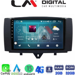 LM Digital ZR8587 Ηχοσύστημα Αυτοκινήτου με Οθόνη Αφής USB Bluetooth & GPS