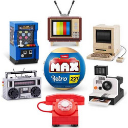 Zuru Max Premium Bricks Retro Series 1-6 Σχέδια-1Τμχ