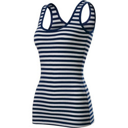 Malfini Top Sailor Γυναικείο Αθλητικό T-Shirt Λευκό Navy Μπλε MLI-80602
