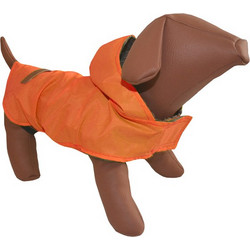 Μπουφανάκι Σκύλου Woofmoda Αδιάβροχο Small 31cm Πορτοκαλί