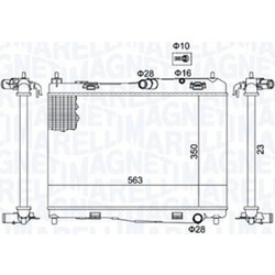 Magneti Marelli Ψυγείο, Ψύξη Κινητήρα - 350213142100