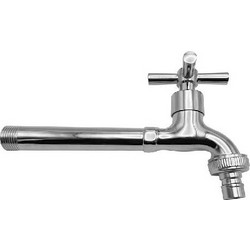 KRAUSMANN ΚΑΝΟΥΛΕΣ ΟΡΕΙΧ. Β.Τ. ΧΡΩΜΕ 1/2" ΜΑΚΡΥΛΑΙΜ. SANITARY (SN70167)