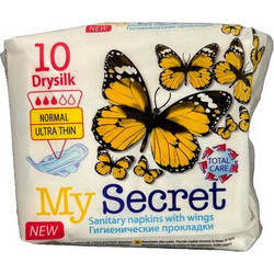 My Secret Drysilk Ultra Thin Normal Σερβιέτες 10τμχ