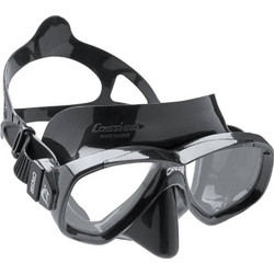 Cressi Perla Μάσκα Θαλάσσης Μαύρη Frame DN208150