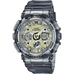 Casio G-Shock Ψηφιακό Ανδρικό Ρολόι Χρονογράφος με Γκρι Καουτσούκ Λουράκι GMA-S120GS-8AER