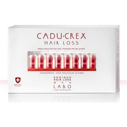 Labo Cadu-Crex Serious Man Αμπούλες κατά της Τριχόπτωσης 20x3.5ml