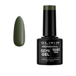 Elixir Semigel 1051 Fern Ημιμόνιμο Βερνίκι Νυχιών 8ml