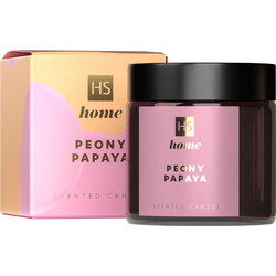 HiSkin Home Scented Candle PEONY PAPAYA 100g HSHCPP