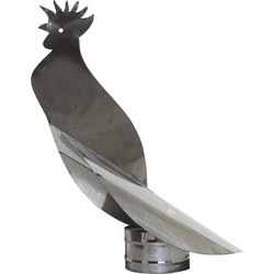 copy of Καπέλο Καμινάδας Περιστροφικό Πουλί (INOX) Φ150