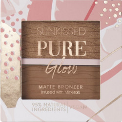 Sunkissed Pure Glow Matte Bronzer Palette 13gr
