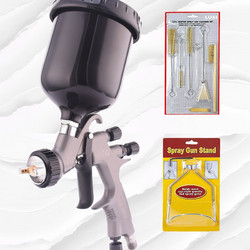 Alfa Gun Μπεκ 1.4 mm Set με Κίτ Καθαρισμού 11 τμχ & Βάση Πιστολιού Βαφής