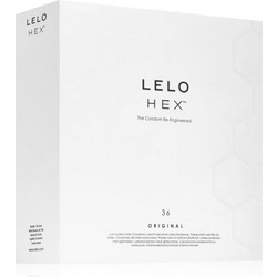 Lelo HEX Original Προφυλακτικά Λεπτά με Λιπαντικό 36τμχ