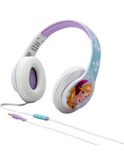eKids Frozen Ενσύρματα Παιδικά Ακουστικά On Ear Blue Purple White