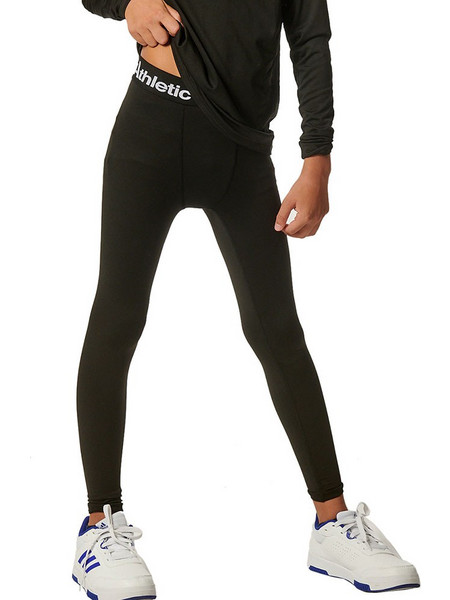 BDA KIDS COMPRESSION TIGHTS 014301-BLACK