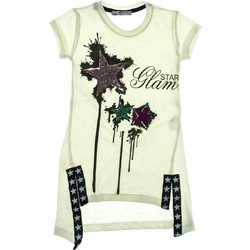 ARS παιδική μακριά μπλούζα Ecru Star Glam