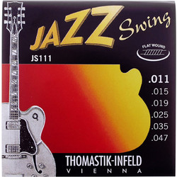 Thomastik-Infeld JS111 Σετ 6 Χορδές Ηλεκτρικής Κιθάρας Pure Nickel 11-47" Light Tension
