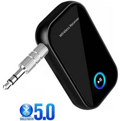 Bluetooth Receiver 3.5mm Jack για Οικιακά Ηχεία και με Ενσωματωμένο Μικρόφωνο για Αυτοκίνητο 744518